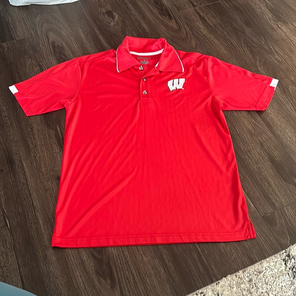 Champion Men’s Wisconsin Badger’s Golf Polo